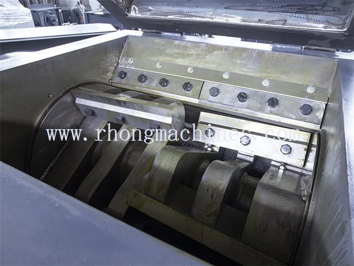 Plastic Heavy Duty Granulator Grinder Machine cutting chamber