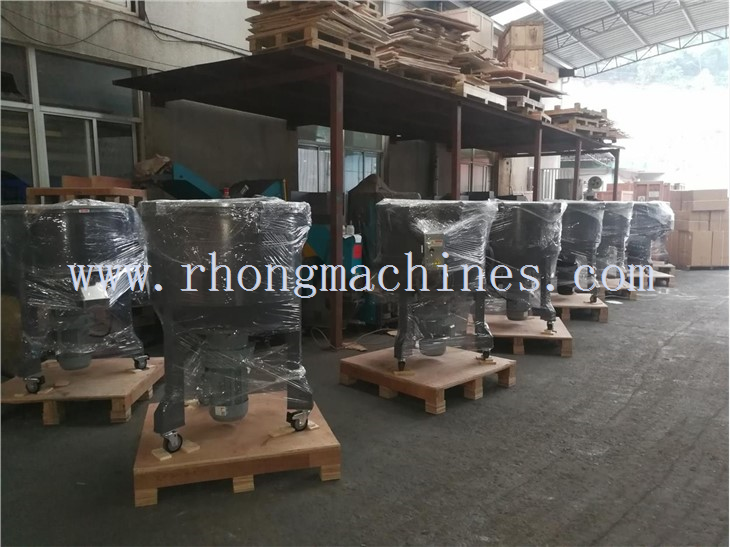 Plastic Mixer Rhong Machinery with wooden case package